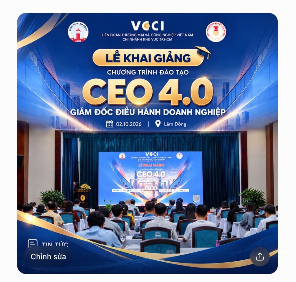 Diễn đàn Lãnh đạo Doanh nghiệp CEO 4.0